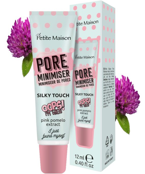 Pore Minimizer Primer Petite Maison - Pore Reducer Face Primer Balm - Minimize Pores for No-Makeup Days or as a Makeup Foundation Primer - Shrink Pores Flawless Primer Face Makeup for All Skin Types 0.40 fl oz