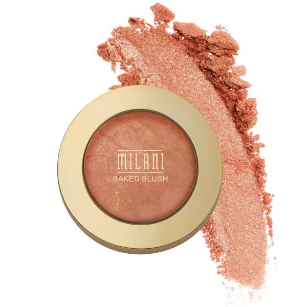 Milani Baked Blush - Bellissimo Bronze (0.12 Ounce) Cruelty-Free Powder Blush - Shape, Contour & Highlight Face for a Shimmery or Matte Finish