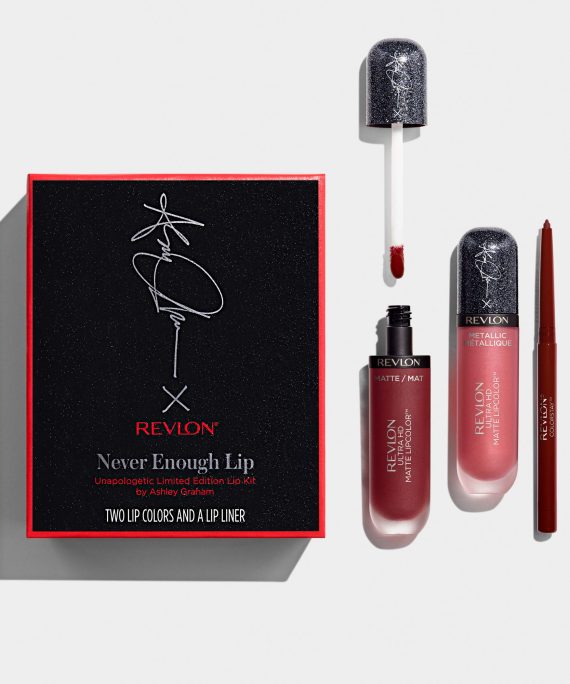 Revlon Never Enough Lip Unapologetic Limited Edition Lip Kit By Ashley Graham