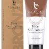 Self Tanner for Face – Face Tanner With Organic Aloe Vera & Shea Butter, Sunless Tanning Lotion and Bronzer Buildable Light, Medium or Dark Tan, Natural Looking Fake Tan Self Tanners Best Sellers, 3oz
