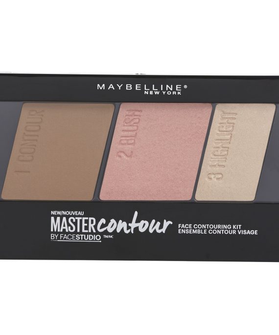 Maybelline Master Contour Face Contouring Kit, Light to Medium, 0.17 Ounce