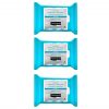 Neutrogena Hydrating Makeup Remover Face Wipes, Pre-Moistened Facial Cleansing Towelettes to Condition Skin & Remove Dirt, Oil, Makeup & Waterproof Mascara, Alcohol-Free, 3 x 25 Ct