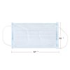 Blue Medical Face Mask with Earloop-3Ply