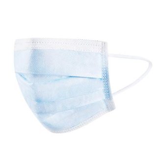 Blue Medical Face Mask with Earloop-3Ply