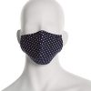 Perry Ellis Reusable Rounded Woven Fabric Face Masks