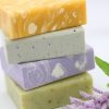Handmade 4 Bar Soap Set 100% Pure Essential Oils