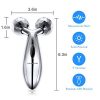Y-Shape Microcurrent 3D Roller for Face Lift Anti Wrinkles Skin