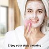 Soft Silicone Facial Cleansing Brush Waterproof Rechargeable