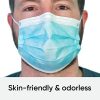 50 Pack Disposable Face Masks with Elastic Earloops