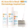 Acne Treatment Kit w Oil Free Acne Cleanser, Witch Hazel Toner