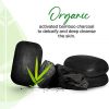 Charcoal Soap Treatment Bar 3 Pack for Acne, Psoriasis, Oily Skin & Body Odour - Natural Activated Charcoal Soap