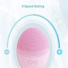 Sonic Facial Cleansing Brush Gentle Exfoliating and Massaging