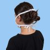 White Adult Reusable 3-Layer Cotton Face Mask