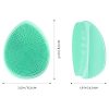 Silicone Face Scrubber Exfoliator Brush Pad Soft Face Cleanser