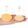 Pure Cellulose Facial Sponges for Cleansing & Exfoliation – 100% Natural, Hypoallergenic, 50 Count