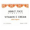 Face Organics Hyaluronic Acid Daily Vitamin C for Face
