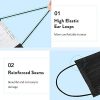 50 Pcs Safety Protected Masks with Elastic Ear Loop