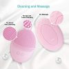 Sonic Facial Cleansing Brush Gentle Exfoliating and Massaging