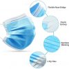 3 Ply Cup Dust Masks with Nanofiber Filter Lining Elastic Earloops