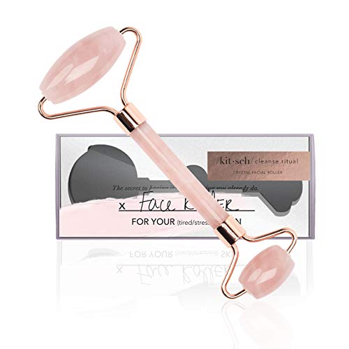 Experience Radiant Skin with Kitsch Rose Quartz Roller