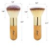Bamboo Makeup Brush Set Face Kabuki 2 Pieces