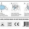 3-Ply Disposable Face Mask with ASTM Level 2 Fluid Resistance