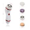 4-in-1 Facial Cleansing System – Deep Pore Cleanser with Exfoliation & Blackhead Removal" 💧✨