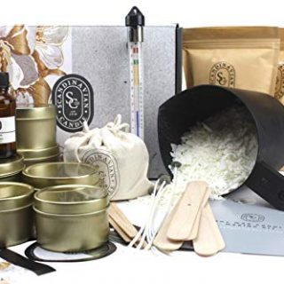 Luxury Candle Making Kit 6 Premium Scented Soy Candles