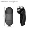 Sonic Facial Cleansing Brush - 12 Speed Silicone Exfoliator with Wireless Charging & Skin Massager