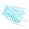 50 Pack Disposable Face Masks with Elastic Earloops