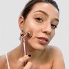 3-in-1 Electric Rose Quartz Jade Roller and Face Massager Set
