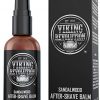Luxury After-Shave Balm for Men - Premium After-Shave Lotion - Soothes and Moisturizes Face After Shaving - Eliminates Razor Burn for A Silky Smooth Finish - Sandalwood Scent