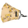Flowers Women's 2 Piece Face Mask Set