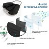 50 Pcs Safety Protected Masks with Elastic Ear Loop