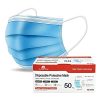 3-Layers Breathable Facial Masks with Adjustable Earloop