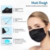 50 Pcs Safety Protected Masks with Elastic Ear Loop