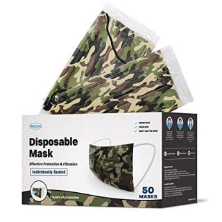 Disposable Face Mask Individually Wrapped