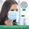 3-Ply Disposable Face Mask (50-Pack) - Made in the USA for Reliable Daily Protection