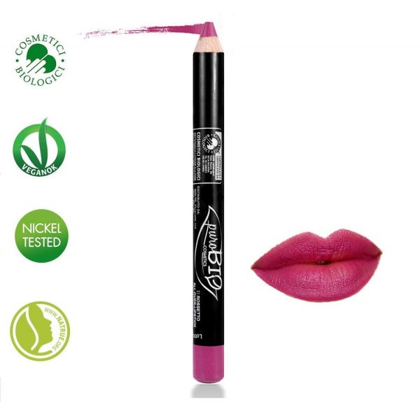 Organic Highly-Pigmented and Long-Lasting ALL-in-ONE Lipstick