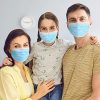 Single-Use Face Mask with Earloop Breathable Dust Filters