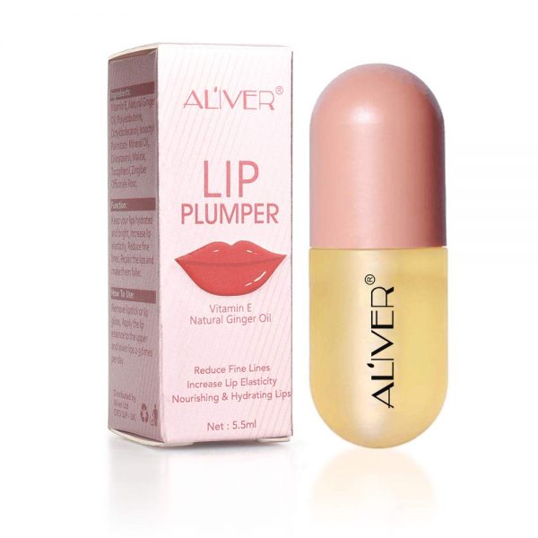 Natural Lip Plumper Gloss and Lip Care Serum