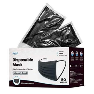 Latex Free Face Masks Individually Wrapped Disposable