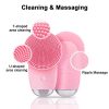 Soft Silicone Facial Cleansing Brush Waterproof Rechargeable