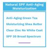Face Moisturizer SPF 30 with Clear Zinc Daily Anti-Aging Sunscreen