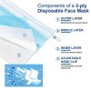 3-Ply Disposable Protective Face Masks