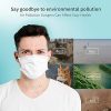 Safety White Face Masks - Pack of 50 for Dust and Pollen Protection