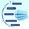 Disposable Breathable 3 Ply Earloop Safety Mask