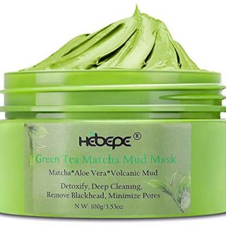 Green Tea Facial Detox Mud Mask with Aloe Vera