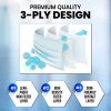 Soft Skin Layer Face Mask Disposable 3-Layer Protective,