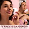 Face Scraping Massager with LED Red Light Therapy